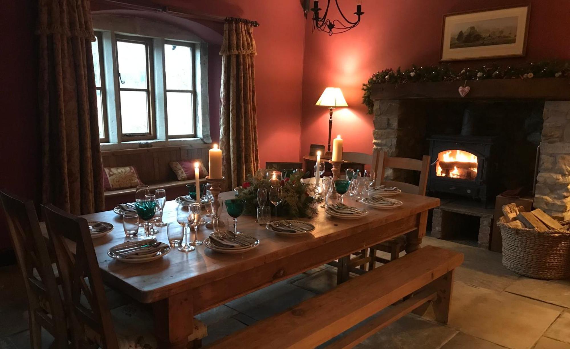 Large Country Farmhouse Waddington  Exteriör bild